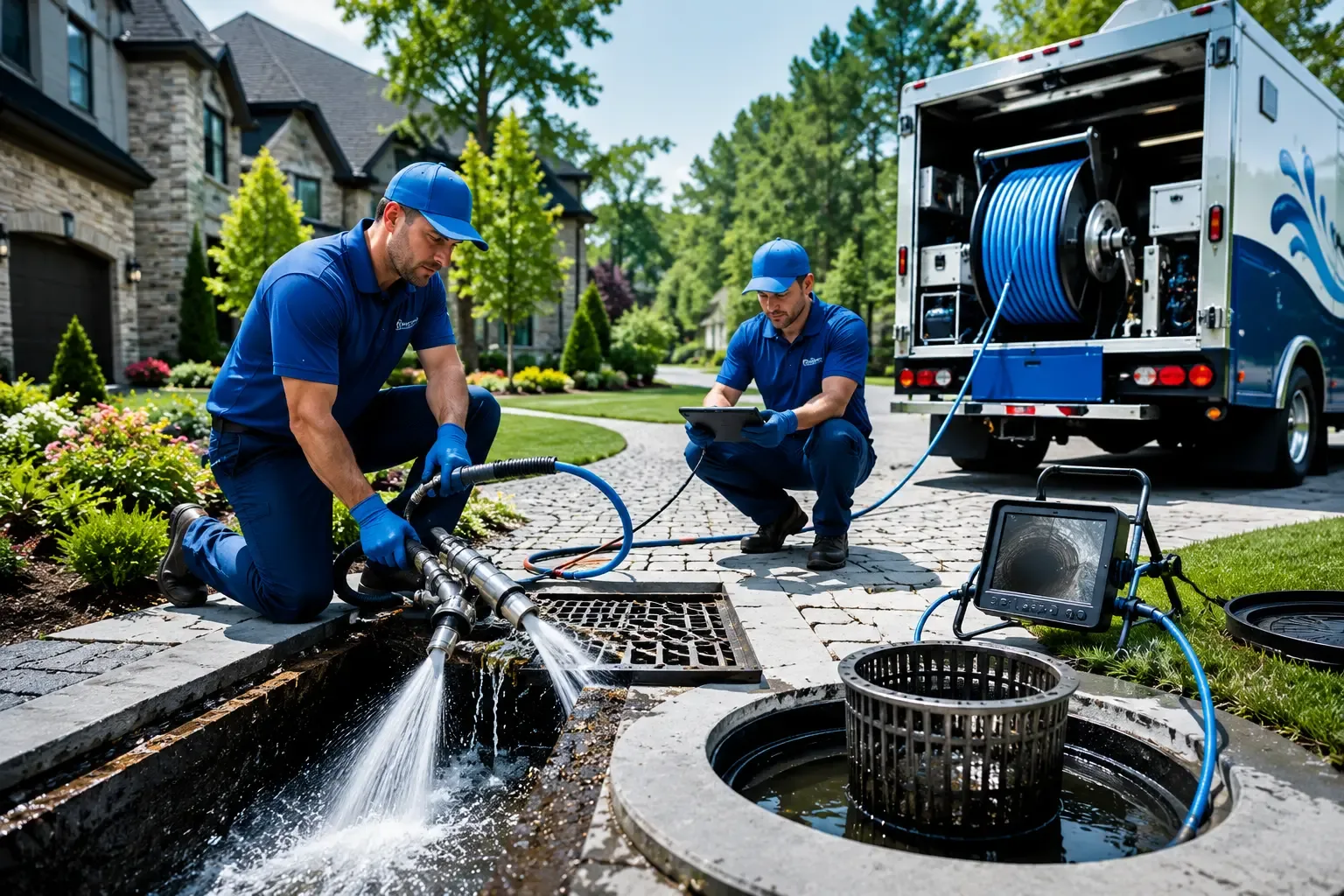 Local outdoor drain cleaning professionals in Newton, MA